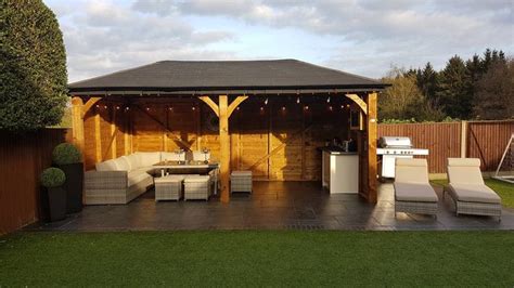 Customer Review: Atlas Gazebo - Dunster House Blog | Gazebo, Oak gazebo ...