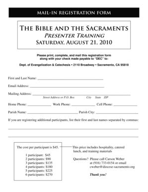 Fillable Online Diocese Sacramento The Bible And The Sacraments