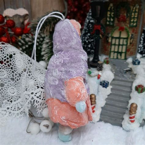 Ватные игрушки на елку купить в интернет-магазине Ярмарка Мастеров по ...