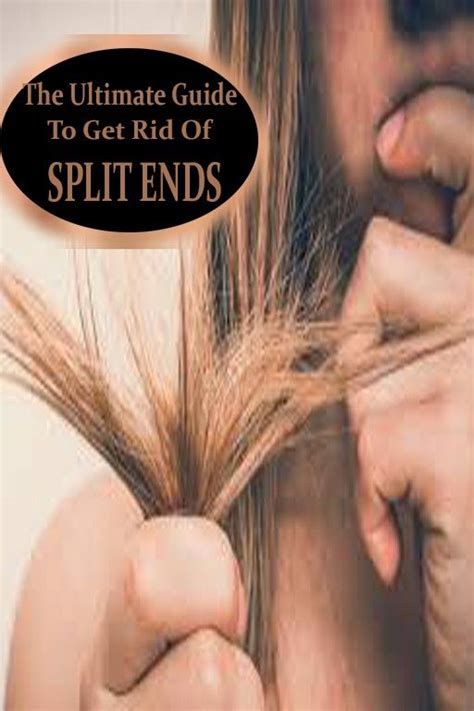 The Ultimate Guide To Get Rid Of Split Ends Split Ends Healthy Hair