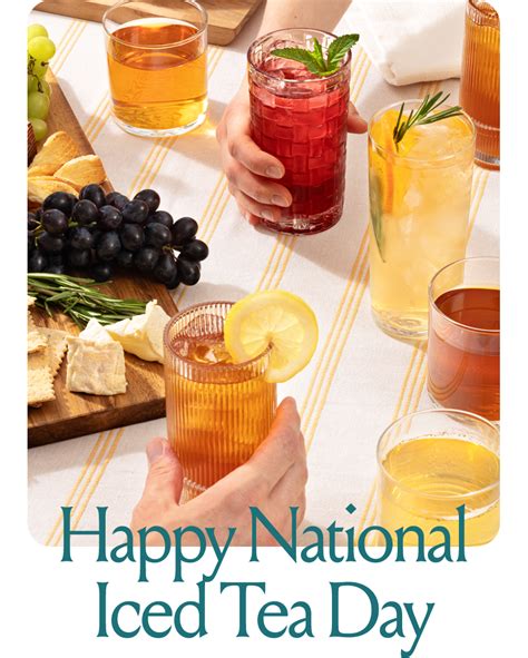 Rishi Tea Happy National Iced Tea Day Milled