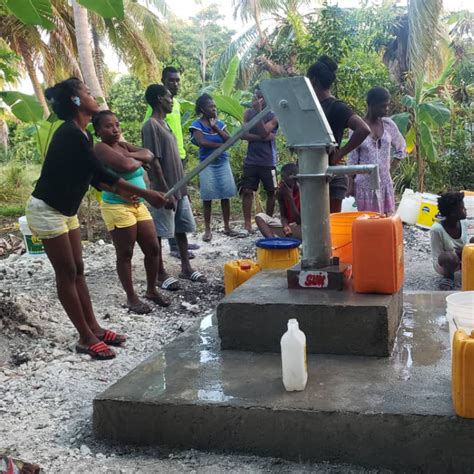 Segundo Pozo De Agua En Les Cayes