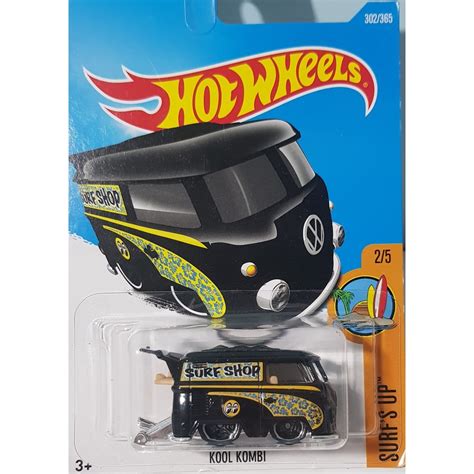 HOT WHEELS KOOL KOMBI PRETA MOONEYES SURF S UP Shopee Brasil