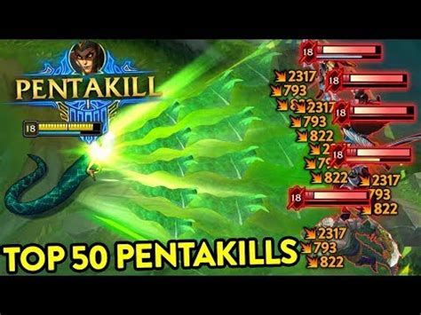 Top Best League Of Legends Pentakills Of Youtube