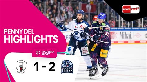 Eisbären Berlin Straubing Tigers Highlights PENNY DEL 22 23 YouTube