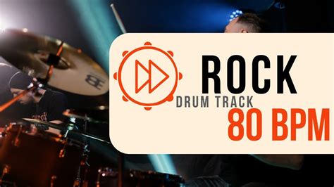 80 BPM Classic Rock Drum Beat Backing Track 16 YouTube