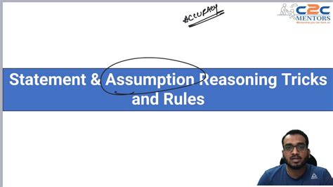 Statement Assumption Shortcuts Tricks One Rule To Crack All