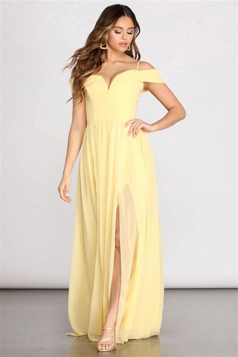 5modern Pastel Yellow Dresses Solo Hermosas