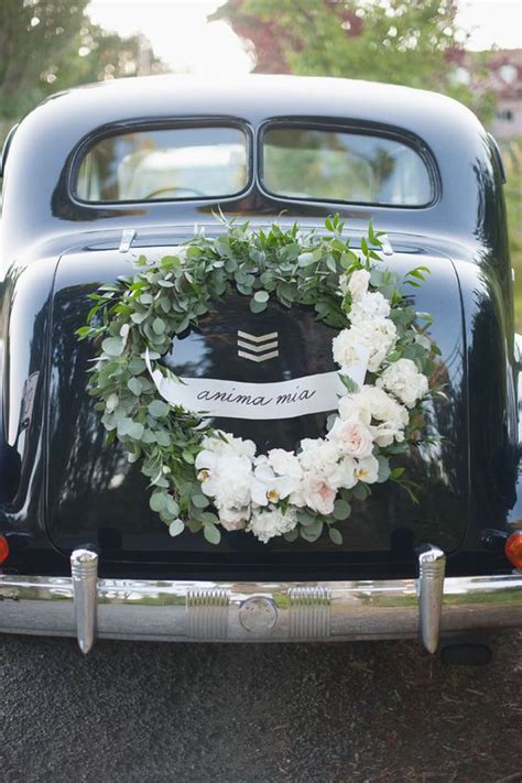 ️ 30 Ways To Decorate Your Wedding Getaway Car Hi Miss Puff