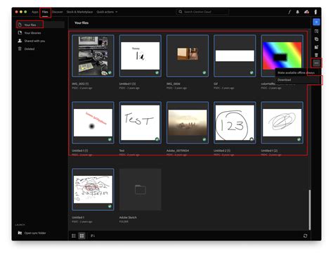 Solved: Is there a way to download all the photoshop proje... - Adobe