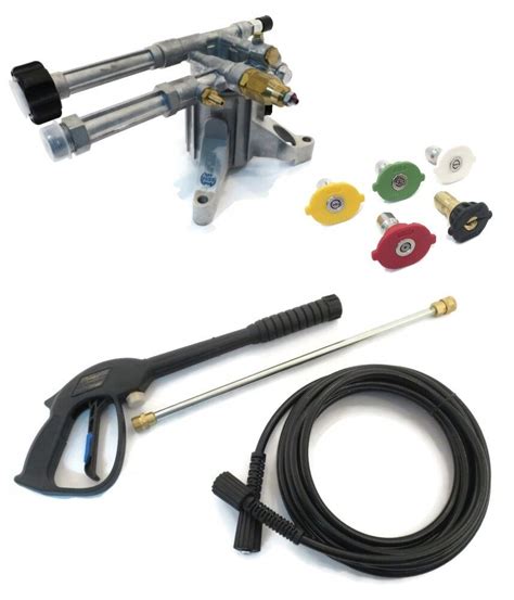 2400 Psi Ar Power Pressure Washer Pump And Spray Kit Delta Dt2200p Dt2400cs Ebay