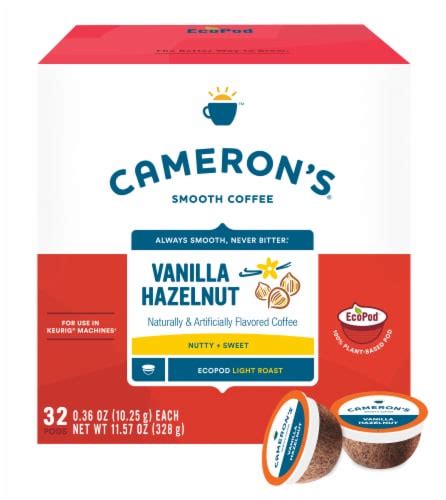 Cameron's® Vanilla Hazelnut Coffee Single-Serve Pods, 32 ct - Pick ‘n Save