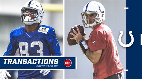 Colts Bring Up WR Marcus Johnson, QB Chad Kelly To Active Roster