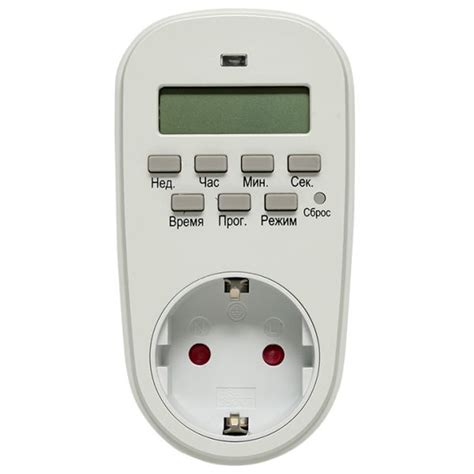 Таймер розеточный электронный недельный 16A, PROxima, EKF - купить по ...