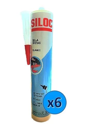 Sella Grietas Siloc Blanco Piscinas Pintable G X Un