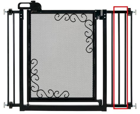 Richell One-Touch Metal Mesh Pet Gate Extension | Pet Pro Supply Co ...