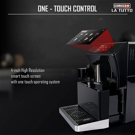 Commercial Coffee Maker Mesin Kopi Otomatis Fully Automatic Coffee Machine Leoricco Latutto