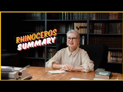 Rhinoceros By Eugene Ionesco Summary YouTube