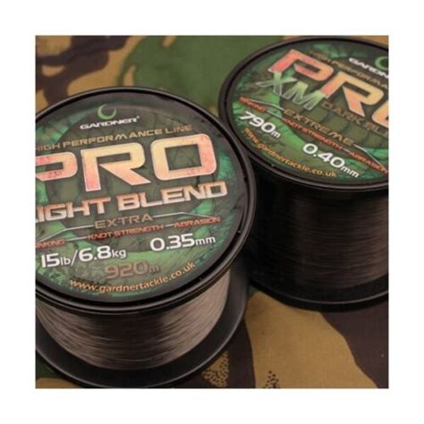 Gardner Pro Carp Light Blend Sinking Mono Mainline New All Variations