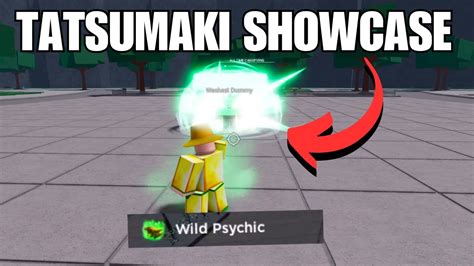 TATSUMAKI Showcase In The Strongest Battleground Roblox OP YouTube