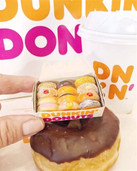 Miniature Dunkin Donuts Tiny Food Mini Foods Dunkin Donuts