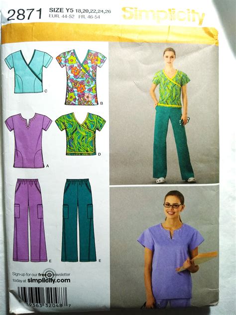 Scrub Top Patterns