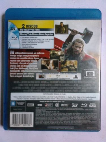 Blu Ray Thor O Mundo Sombrio Original Mercadolivre