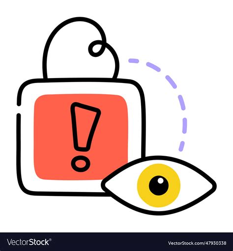 security vision royalty  vector image vectorstock