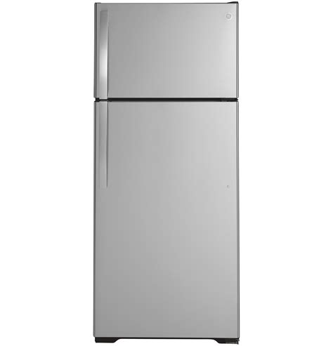 Ge Appliances Ge 28 175 Cu Ft Top Freezer Refrigerator And Reviews