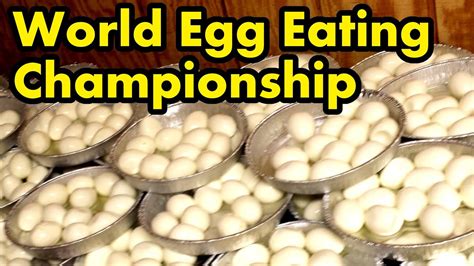 120 Eggs Eaten In 8 Mins World Egg Eating Championship Youtube