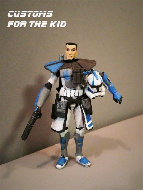 Customs for the Kid: "CLONE WARS" ARC TROOPER ECHO created by Darth ...