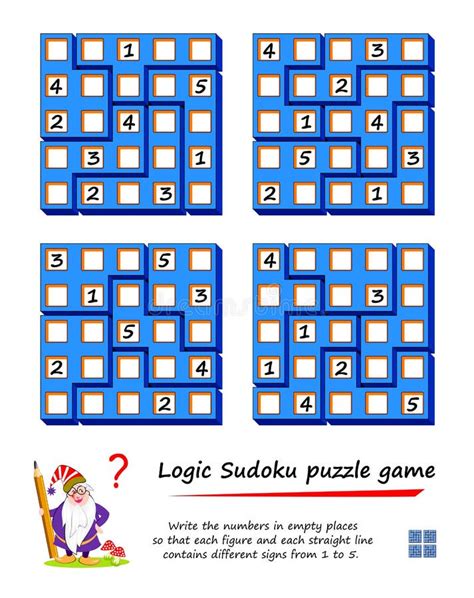 Juego De Sudoku De La Lógica Para Niños Y Adultos Rompecabeza Grande