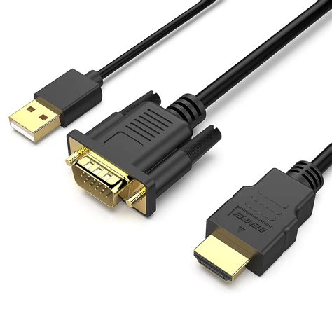 Cable Vga A Hdmi Cable Benfei 18m 1080p Desde Computadoralaptop Vga