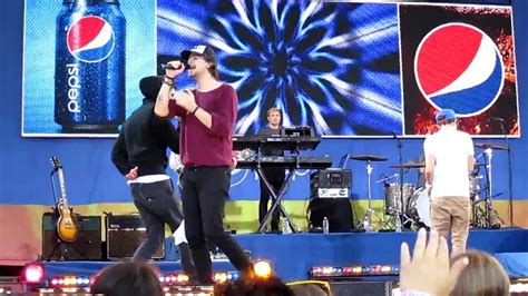 The Wanted Chasing The Sun Soundcheck Gma 82412 Youtube