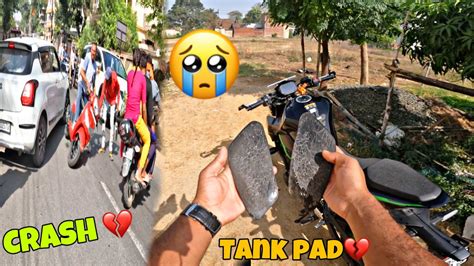 Z900 Ka Tank Pad Kharab Ho Gaya Scooty Wale Uncle Ka Crash Ho