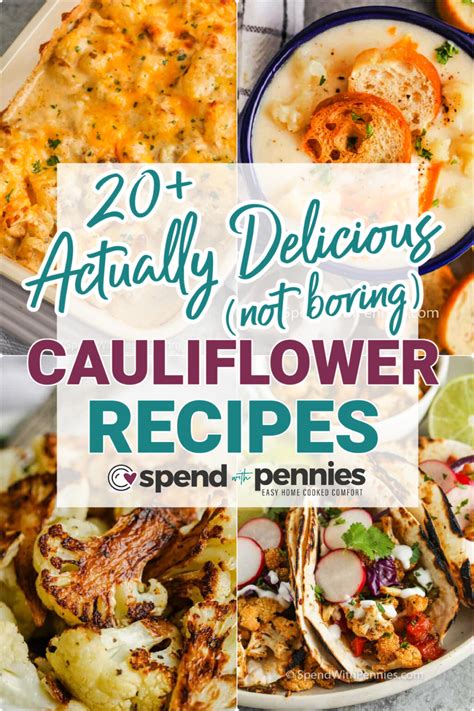 Our Best Cauliflower Recipes - Spend With Pennies