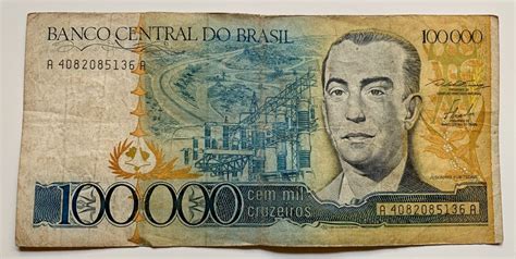 Billete Brasil Cruzeiros Bc Numisfera