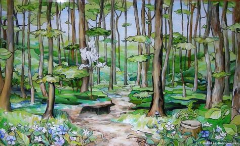 Весна в лесу картинки для детей