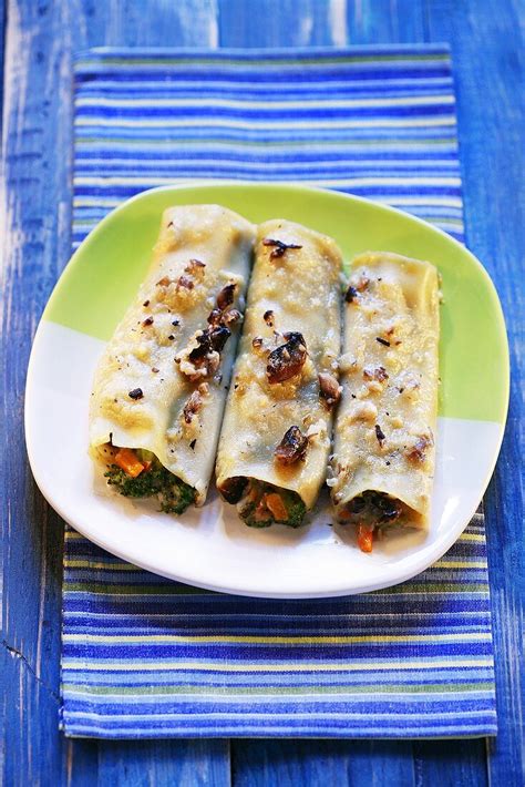 Cannelloni Vegetariani Nudelrollen Mit Bilder Kaufen 389401