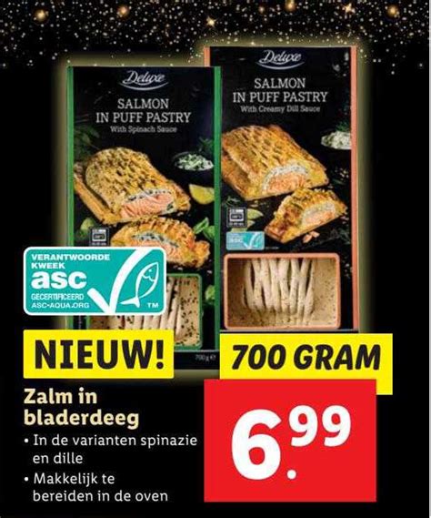 Deluxe Zalm In Bladerdeeg Aanbieding Bij Lidl 1Folders Nl