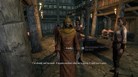 Um, Erandur... : r/skyrim