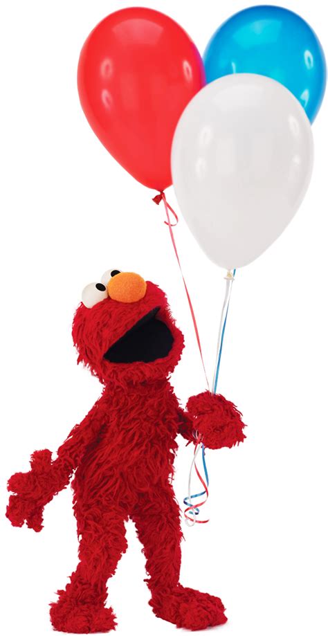 Download Elmo With Balloons Png