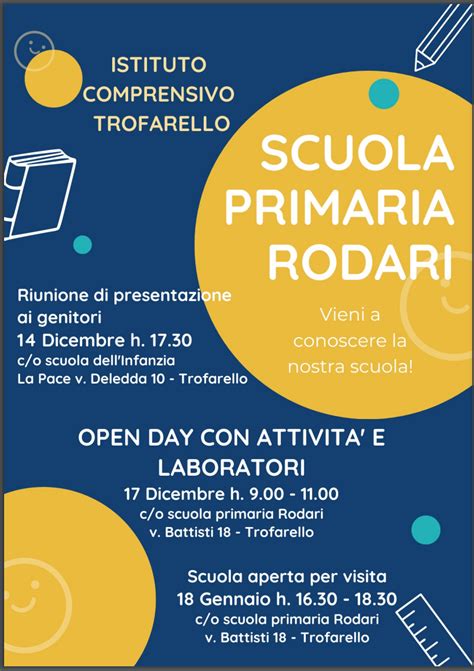 PORTE APERTE ALLE NOSTRE SCUOLE Comitato Genitori Trofarello