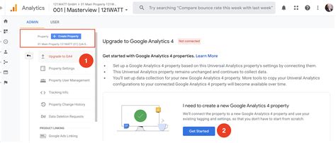 Google Analytics The New Google Analytics Property