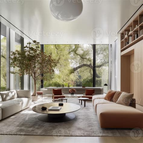 Large luxury modern bright interiors Living room. . 22907561 Stock