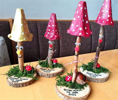 Fliegenpilze Aus Eierkarton Basteln Herbst Diy Artofit