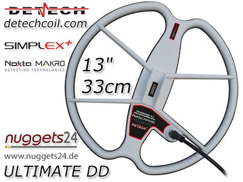 DETECH Ultimate Suchspule 33cm DD für Simplex nuggets24 149 00