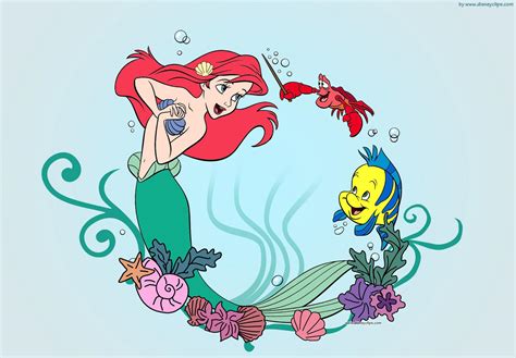 The Little Mermaid Ariel Wallpapers Wallpaper Cave