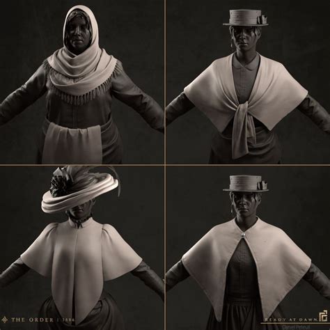 The Order 1886 Team Post Shirt Wrinkles Marvelous Designer