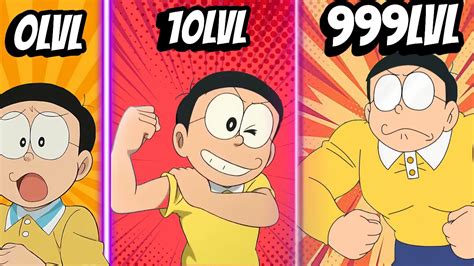 Nobita Turning His 0lvl Body Into 999lvl Muscular Body 😱 Youtube